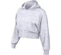 Nike Women's Chll Ft Fz Hdy Jacket, Birch Heather/Lt Orewood Brn, S