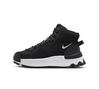 NIKE Women's Classic City Boot Sneaker, Black White Black, 3.5 UK
