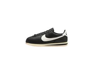 Nike Women's Cortez 23 Premium Leather Sneaker, Black Sail Alabaster, 4 UK