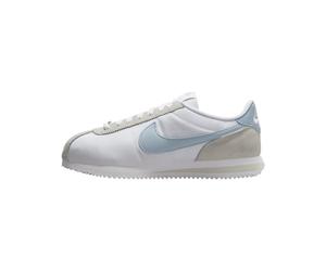 NIKE Women's Cortez Sneaker, White Light Orewood Brown Summit White Light Armory Blue, 4 UK
