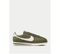 Nike Women's Cortez Textile Shoes - Medium Olive/Sail - UK 6 - Green
