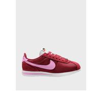 Nike Women's Cortez Textile Shoes - Tough Red/Light Magenta/White/Safety Orange - Size: UK 5