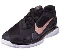 NIKE Women's Court Air Zoom Vapor Pro Trainers, Black MTLC Red Bronze White, 5 UK