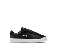 Nike Womens Court Heritage Trainers, Black/White-Black, Size 8, Women Black/White-Black