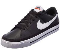 NIKE Women's Court Legacy Next Nature Sneaker, Black White Volt Team Orange, 4 UK