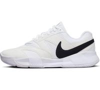 Nike Women's Court Lite 4 Tennis Shoes, White/Black/Summit White, 3