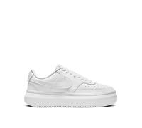 Nike Women's Court Vision Alta Trainers, White/White-White, Size 3, Women White/White-White