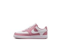 Nike Women's Court Vision Lo Nn Sneaker, Elemental Pink/White, 7 UK