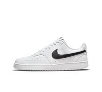 Nike Women's Court Vision Low Sneaker – White/Black-White – UK 8