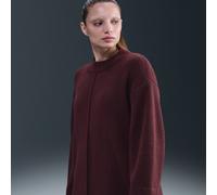 Nike Women's Crew-Neck Sweater - Red - Nylon/Elastane L (UK 16-18)