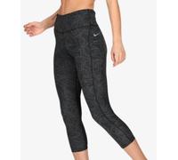 Nike Womens Cropped Tights Small Black Epic Tight Fit Patterned DA1250-010