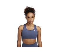 NIKE Women's Df Swsh Nonpded Bra T-Shirt, Diffused Blue/White, XXL