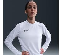 Nike Womens Dri Fit Academy Football Drill Top in White/Black - Size 16 UK