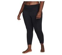 NIKE Women's Dri Fit Hr Yoga Compression Pants, Black/Iron Grey, S