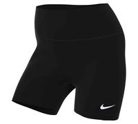 NIKE Women's Dri-FIT One High-Rise 5In Useam Biker Shortsn, Black/White, L