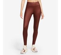 Nike Womens Dri FIT One Mid Rise Shine Leggings