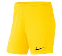 NIKE Womens Dri-fit Park 3 Shorts, Tour Yellow/(Black), XL EU