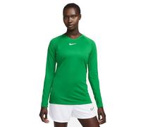 NIKE Women's Dri-FIT Park First Layer T-Shirt, Pine Green/White, S