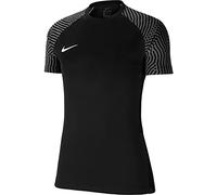 Nike Women's Dri-FIT Strike II Short Sleeve Jersey, Black/Black/White, S
