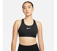 NIKE Women's Dri Fit Swoosh Hs Bra, Black/Black/Dk Smoke Grey/Whit, S UK