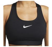 Nike - Women's Dri-Fit Swoosh Medium Support Bra - Sports bra size XS, black