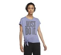 NIKE Women's Dry Top Tie Pp1 Sprkle T-Shirt Shirt