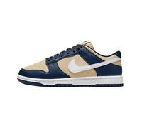 Nike Women's Dunk Low Sneaker, Midnight Navy/White/Team Gold, 8.5