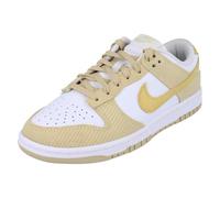 Nike Womens Dunk Low Trainers Fn7167 Sneakers Shoes, Albaster Soft Yellow White 700, 4 UK