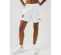 Nike Women's England 2026 Dri-FIT Stadium Home Shorts, White/Speed Red/Obsidian/Obsid, Size L, Women White/Speed Red/Obsidian/Obsid