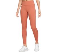 Nike Womens Epic Luxe Peach Leggings - Pink Textile - Size Medium
