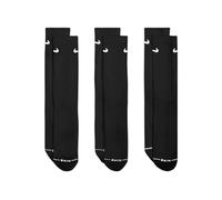 Nike Women's Everyday Elevated Crew Socks (3 Pairs) - Black - Size: Small