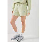 Nike Womens Fleece Boyfriend Shorts, Olive Aura, Size L, Women Olive Aura