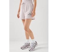 Nike Womens Fleece Boyfriend Shorts, Platinum Violet, Size L, Women Platinum Violet