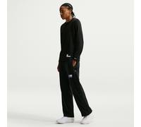 Nike Women's Fleece Tear-Away Basketball Trousers - Black - Cotton/Polyester S (UK 8-10)