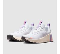 Nike Free Metcon 6 Women's Workout Shoes (White/Violet Mist/Chalk/Hot Lava), White/Violet Mist/Chalk/Hot Lava, 8