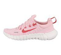 NIKE Women's Free Run 5.0 Sneaker, Med Soft Pink Lt Crimson Pink Foam, 7 UK