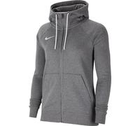 NIKE Womens Full Zip Park 20 Wmn Sweatshirt, Charcoal Heather/White, XS EU