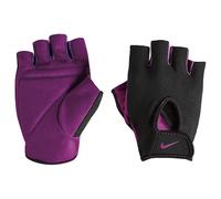 Nike Women's Fundamental Training Gloves (Black/Bold Berry, Large)
