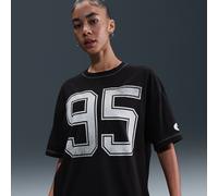 Nike Women's Graphic T-Shirt - Black - Cotton M (UK 12-14)