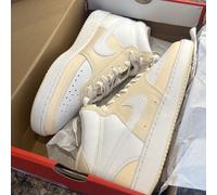 NIKE Womens Guava Ice / White Court Vision Mid Trainers UK 8 BRAND NEW Boxed