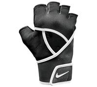 Nike Women's Gym Premium Fitness Gloves Training Workout Gym Grip Gloves, Black/White, L