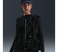 Nike Women's High-Pile Fleece Vest - Black - Polyester S (UK 8-10)