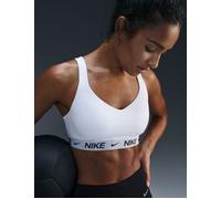 Nike W Nk Df Indy High Support Bra, White/Stone Mauve/Black, FD1068-101, S