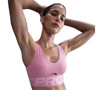 Nike Womens Indy Scoop Neck Sports Bra in Elemental Pink - Size 10 UK