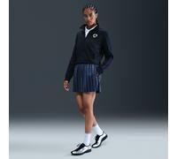 Nike Women's Jacquard Striped Skirt - Blue - Polyester XXL (UK 24-26)