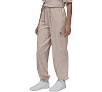 Nike Womens Jordan Logo Loose Fit Beige Sweatpants - Size Large