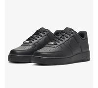 Nike Womens Ladies Air Force 1 '07 Trainers - Black, Size: UK 3 Leather - Size UK 3