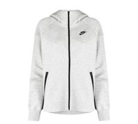 Nike Womens/Ladies Plain Full Zip HoodieXS Grey SY3803