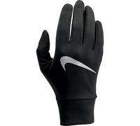 (L, Black/Silver) Nike Womens/Ladies Tech Lightweight Running Gloves