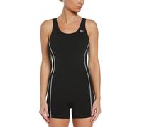 NIKE Womens Legsuit Swimsuit, Black, 34 EU